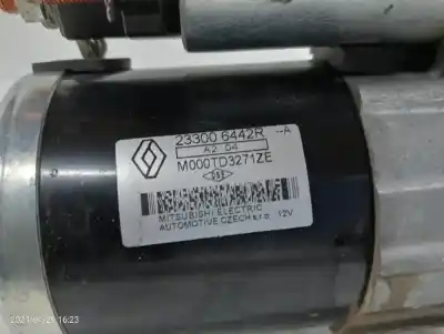 Peça sobressalente para automóvel em segunda mão motor de arranque por dacia duster ii h5h referências oem iam 233006442r