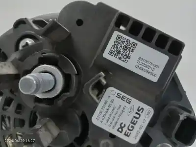 Peça sobressalente para automóvel em segunda mão alternador por dacia duster ii h5h referências oem iam 231007518r