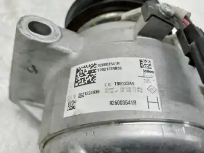 Peça sobressalente para automóvel em segunda mão compressor de ar condicionado a/a a/c por dacia duster ii h5h referências oem iam 926003541r