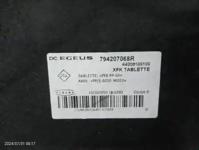 Peça sobressalente para automóvel em segunda mão tampa da mala por dacia duster ii h5h referências oem iam 794207068r