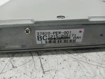Автозапчастина б/у ебу контролер двигуна для honda hrv gh vtec top 4wd 3ptas. посилання на oem iam 37820pemg01