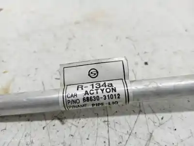 Second-hand car spare part air conditioning pipes for ssangyong actyon sports xdi 4wd oem iam references 6863031012