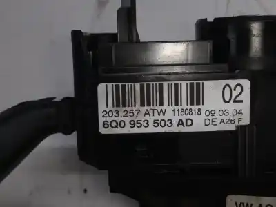 Pezzo di ricambio per auto di seconda mano comando multifunzione per seat ibiza iii (6l1) 1.9 tdi riferimenti oem iam 6q0953503