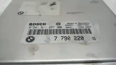 Second-hand car spare part ecu engine control for bmw x5 (e53) m57/tu oem iam references 7790220  0281011257