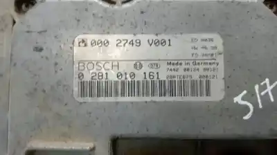 Second-hand car spare part ecu engine control for smart cabrio (450) 0.8 cdi (s1olc1, 450.401, 450.402, 450.403, 450.400) oem iam references 0281010161  