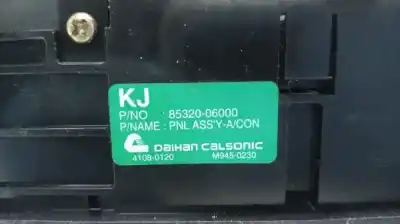 Second-hand car spare part climate control for ssangyong korando 2.9 turbodiesel cat oem iam references 8532006000  