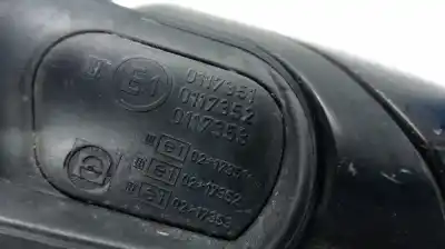 Peça sobressalente para automóvel em segunda mão espelho retrovisor esquerdo por bmw serie 3 compacto (e46) m47n204d4 referências oem iam 0117351  