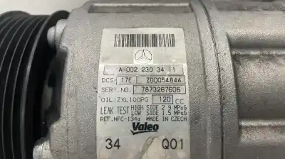 İkinci el araba yedek parçası klima kompresörü için mercedesbenz clase c w204 berlina c 220 cdi 204.008 oem iam referansları a0022303411
