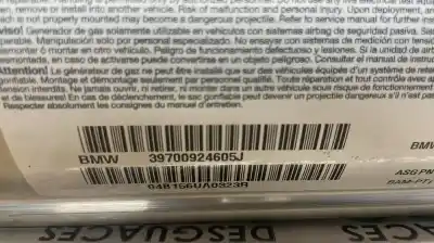 Автозапчасти б/у ПОДУШКА БЕЗОПАСНОСТИ ПЕРЕДНЯЯ ПРАВАЯ за BMW 6 E63 (2004-2010) Coupe ссылки OEM IAM 39700924605J  