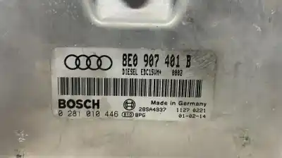 Second-hand car spare part ecu engine control for audi a4 berlina (8e) ake oem iam references 8e0907401b