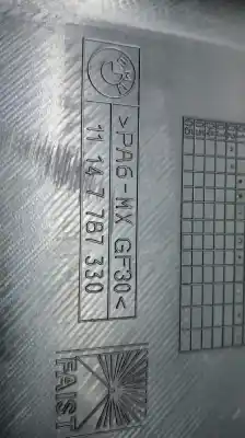 Second-hand car spare part engine cover for bmw serie 3 compacto (e46) m47n204d4 oem iam references 11147787330  