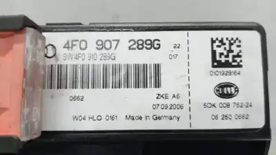 Second-hand car spare part electronic module for audi a6 avant (4f5) asb oem iam references 4f0907289g  