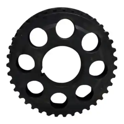 Pezzo di ricambio per auto di seconda mano puleggia dell albero motore per mitsubishi galloper (jk-01) 2.5 td intercooler riferimenti oem iam 2335242500