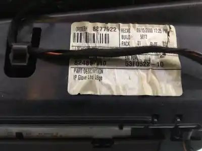 Peça sobressalente para automóvel em segunda mão porta luvas por bmw x5 (e53) 4.4 i referências oem iam 824897910  