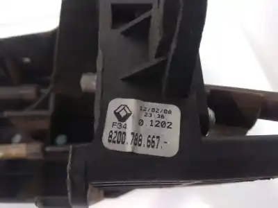 Second-hand car spare part gear lever for renault kangoo be bop 106 cv / 78 kw oem iam references 8200788667  