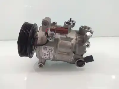 Peça sobressalente para automóvel em segunda mão compressor de ar condicionado a/a a/c por seat leon (5f1) 1.5 tsi referências oem iam 3q0816803b 2 tomas por ariba 3 orejas