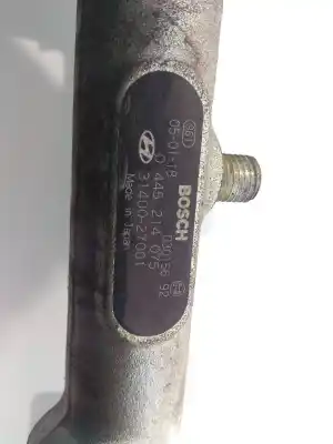 Peça sobressalente para automóvel em segunda mão RÉGUA / RAMPA DE INJETORES por KIA CARENS (RS)  Referências OEM IAM 3140027001 0445214075 