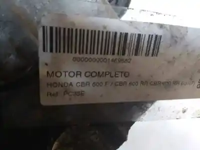 Pezzo di ricambio per auto di seconda mano motore completo per honda cbr 600 f / cbr 600 rr cbr 600 rr (->07) riferimenti oem iam pc35e  cbr 600
