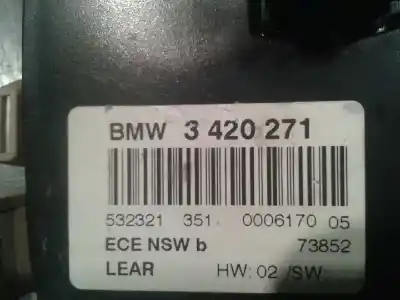 Peça sobressalente para automóvel em segunda mão comutador de luzes por bmw x3 (e83) 2.5 24v cat referências oem iam 3420271  532321 351 0006170 05