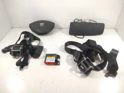 Second-hand car spare part airbag kit for dacia duster 1.6 16v cat oem iam references   