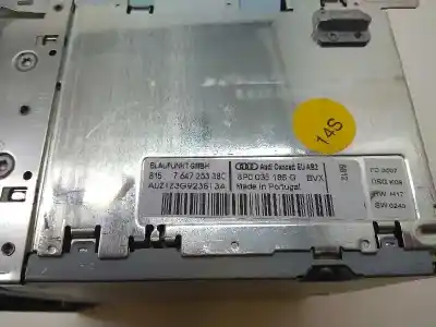Автозапчасти б/у аудиосистема / радио cd за audi a3 (8p1) 2.0 tdi 16v ссылки oem iam 8p0035186g  