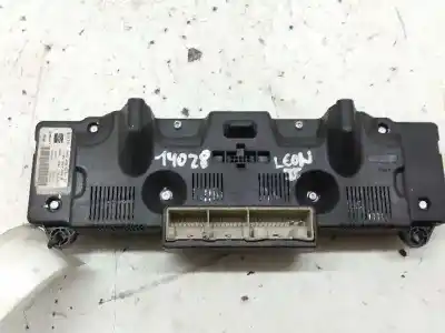 Peça sobressalente para automóvel em segunda mão comando de sofagem (chauffage / ar condicionado) por seat leon (1p1) 1.9 tdi referências oem iam 1p0907044b  