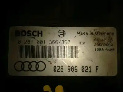 Автозапчасти б/у блок управления двигателем за AUDI A4 BERLINA (B5) 1.9 TDI 90 CV / 66 KW ссылки OEM IAM 028906021F  