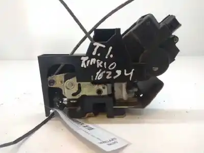 Second-hand car spare part rear left door lock for kia rio 1.3 cat oem iam references   