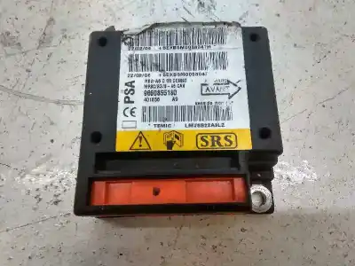 Peça sobressalente para automóvel em segunda mão centralina de airbag por citroen c2 1.4 referências oem iam 9660855180  