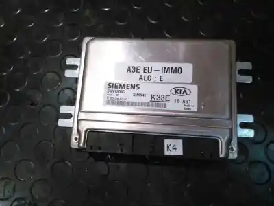 Second-hand car spare part Ecu Engine Control for KIA RIO 1.3 CAT OEM IAM references 5WY1309C SIMK42 A3EEUIMMO