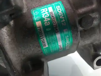 Pezzo di ricambio per auto di seconda mano compressore aria condizionata per renault kangoo (f/kc0) 1.2 58 cv / 43 kw riferimenti oem iam 7700115830 2 tomas por arriba 3 orejas