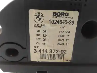 Second-hand car spare part dashboard for bmw x3 (e83) 2.0 16v diesel cat oem iam references 341437202  