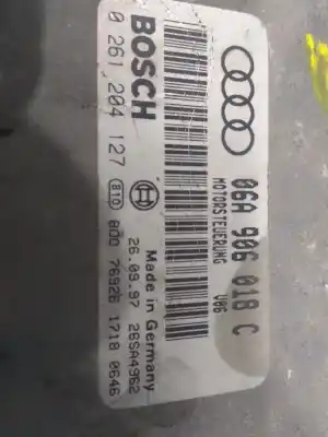 Pezzo di ricambio per auto di seconda mano Centralina Motore per AUDI A3 (8L1) 1.8 Riferimenti OEM IAM 0261204127  06A906018C