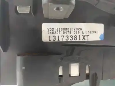 Peça sobressalente para automóvel em segunda mão quadrante por opel meriva blue line referências oem iam 13173381xt  