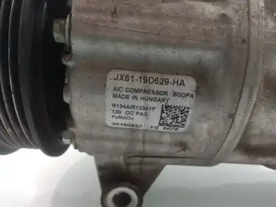 Second-hand car spare part air conditioning compressor for ford focus st-line oem iam references jx6119d629ha 2 tomas por arriba 3 orejas