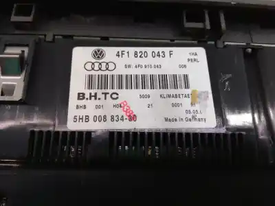 Pezzo di ricambio per auto di seconda mano controllo climatico per audi a6 avant (4f5) 3.0 v6 24v tdi riferimenti oem iam 4f1820043f  