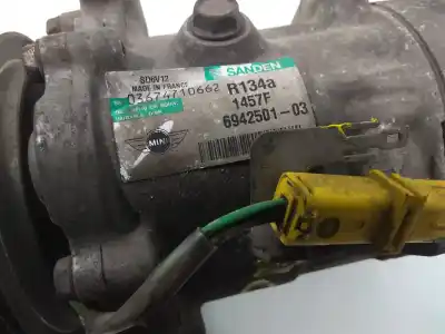 Автозапчасти б/у компрессор кондиционера воздуха за bmw mini (r56) 1.6 16v cat 174 cv / 128 kw ссылки oem iam 6942501