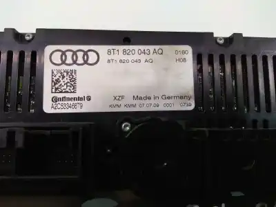 Автозапчасти б/у климат-контроль за audi a5 cabriolet (8f7) 2.7 tdi ссылки oem iam 8t1820043aq wauzzz8f9an009016 