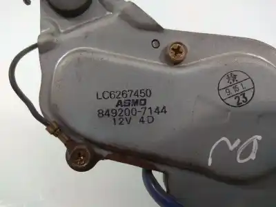 Peça sobressalente para automóvel em segunda mão motor do limpador traseiro por mazda 2 berlina (dy) * referências oem iam 8492007144  