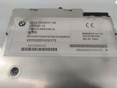 Second-hand car spare part gps navigation system for bmw x3 (e83) 2.0 16v diesel cat oem iam references 6512694291702  