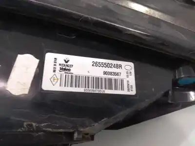 Recambio de automóvil de segunda mano de piloto trasero izquierdo para renault megane iv berlina 5p 1.3 tce referencias oem iam 265550248r vf1rfb00661686631 interior 