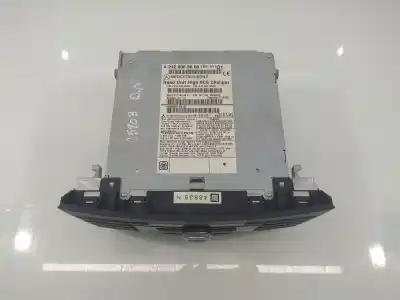 Second-hand car spare part audio system / radio cd for mercedes clase e (w212) familiar 2.1 cdi cat 204 cv / 150 kw oem iam references a2129068800 wdd2120031a003542 