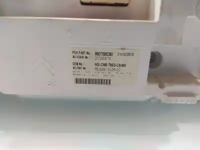 Автозапчастина б/у панель інструментів для peugeot 308 sw ii (lc_, lj_, lr_, lx_, l4_) 1.6 hdi / bluehdi 115 (lcbhxm, lcbhxt) посилання на oem iam 9807588280  