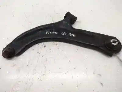 Peça sobressalente para automóvel em segunda mão Braço De Suspensão Inferior Esquerdo Dianteiro por NISSAN NOTE (E11E) 1.5 dCi Turbodiesel CAT Referências OEM IAM   