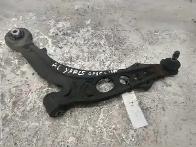Peça sobressalente para automóvel em segunda mão braço de suspensão inferior esquerdo dianteiro por toyota yaris (ncp1/nlp1/scp1) 1.3 16v cat referências oem iam 