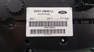 Pezzo di ricambio per auto di seconda mano pannello degli strumenti per ford kuga (cbs) 1.5 tdci cat riferimenti oem iam gv4t10849ll wf0axxwpmahr71905 