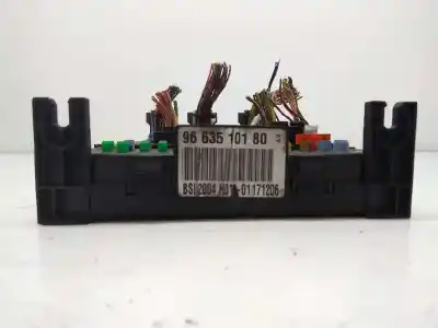 Second-hand car spare part fuse box unit for citroen c4 picasso i monospace (ud_) 1.6 hdi oem iam references 9663510180 bsi 2004 