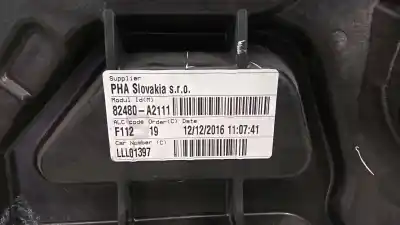Second-hand car spare part passenger side right window regulator for kia cee´d concept oem iam references 82480a2111 u5yhm51aahl285388 