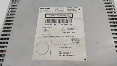 Piesă de schimb auto la mâna a doua SISTEM AUDIO / CD RADIO CASETOFON pentru NISSAN QASHQAI (J10)  Referințe OEM IAM 28185JG400 SJNFDAJ10U1077616 