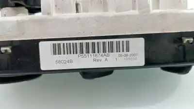 Pièce détachée automobile d'occasion commande de chauffage / climatisation pour dodge caliber 2.0 16v crd cat références oem iam p55111874ab  